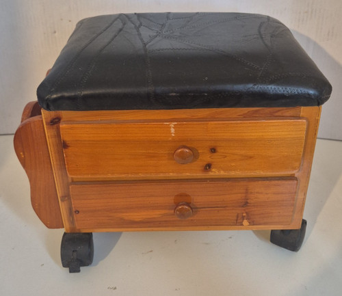 Wooden padded craft - padded, storage