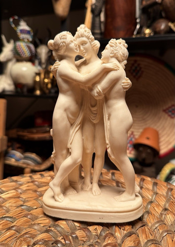 Vintage three graces statue - graces,