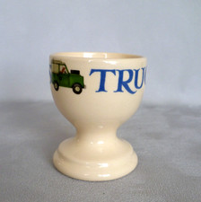 Emma Bridgewater Trucks  & Cars Egg Cup. NEW, Unused, Ceramic, Great Condition.