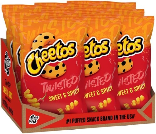 Cheetos twisted sweet spicy - sweet,