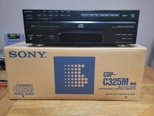 Sony CDP-C325M 5-Disc Multi Compact Disc CD Player- Working + Intermittent Fault