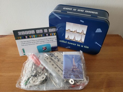 New build gift tin - new,