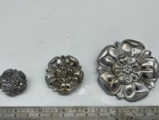 Lead Tudor Rose 90 mm Motif