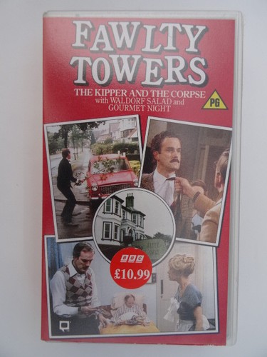 Bbc fawlty towers vhs - towers,