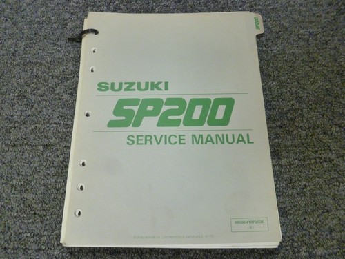 1986 1987 1988 suzuki - suzuki, sp200