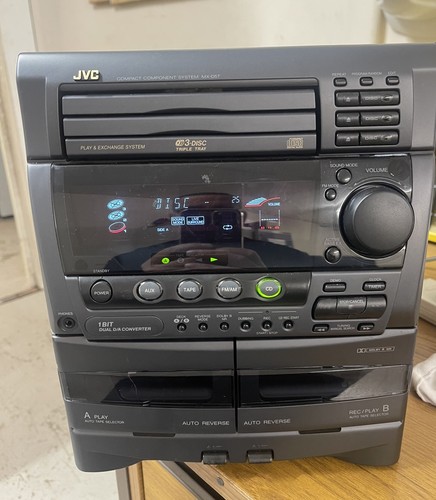 Jvc d55t 2 cassette - mx-d55t, 2-cassette