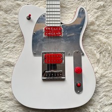 Custom White TL John 5 Ghost