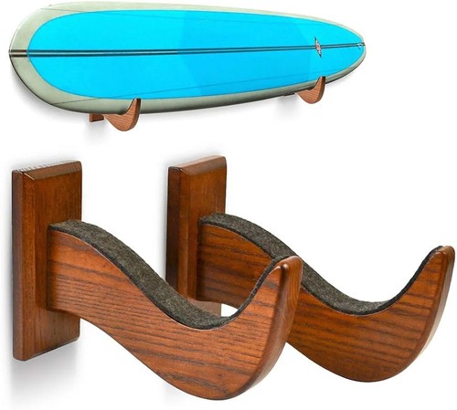 Teslyar wooden surfboard wall - teslyar,