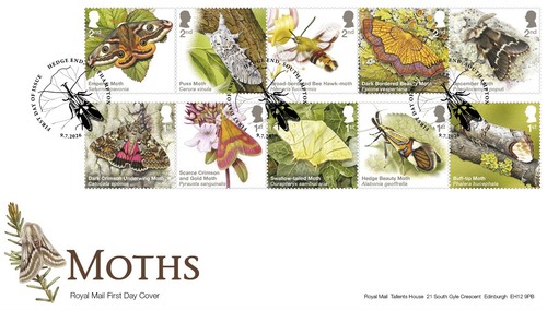 Fdc 2026 moths stamps - 2026,