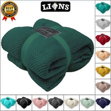 Popcorn Mink Throw Large Faux