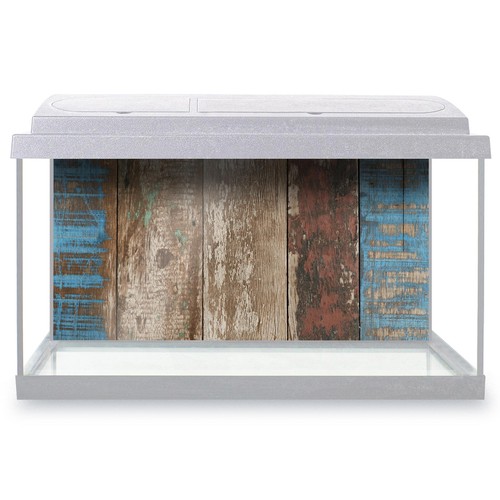Fish tank background blue - blue, wood
