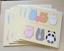 Paperchase cute animal Cards