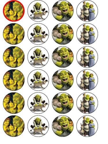 Pre cut shrek - pre, birthday
