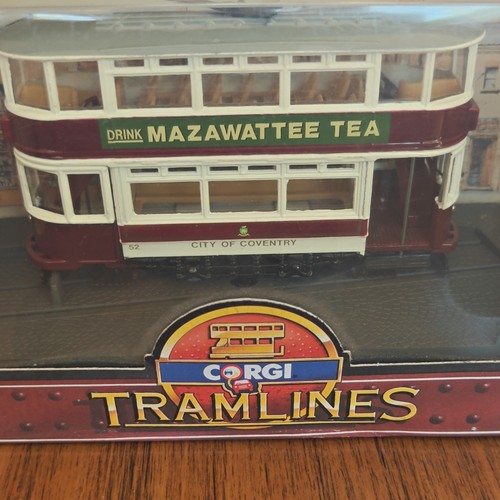 Corgi tramlines city - corgi, of