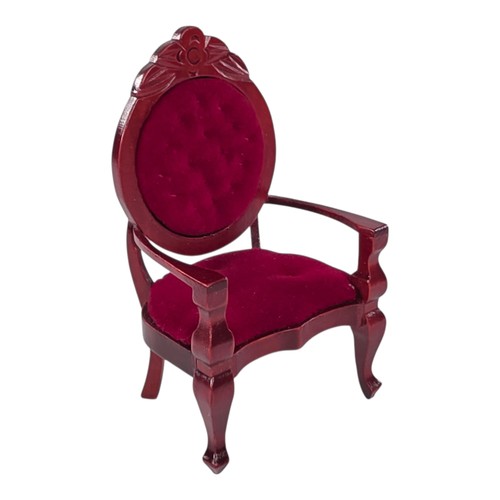 Dollhouse miniature arm chair - dollhouse,