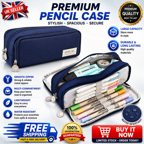 Pencil case large capacity - case,
