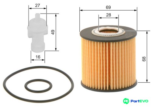 Bosch oil filter f026407098 - bosch,