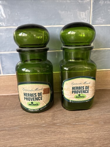 Vintage ming green glass - vintage,