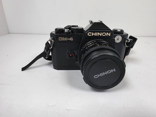 Chinon 35mm film camera - film,