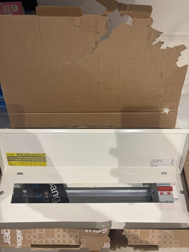 Hager vml120 way 100a metal - 100a,