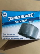 Core Drill Bit  110mm TCT Concrete Brick  Soil Pipe Fan Flue HEAVY DUTY