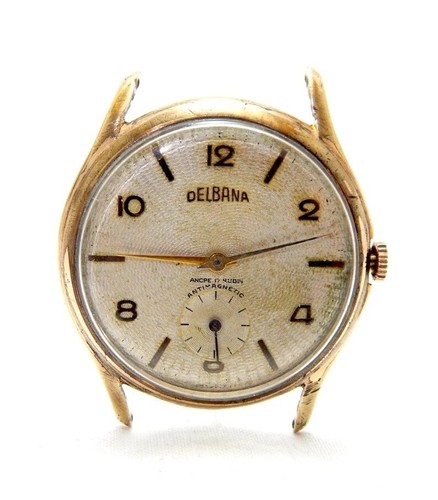 Vintage watch delbana - vintage, hand