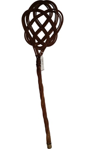 Woven carpet beater rustic - beater,