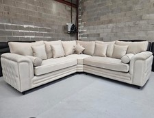 New Cream Malibu Corner Sofa