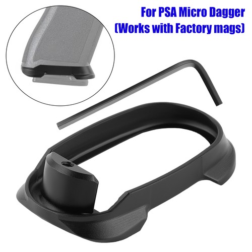 Set black aluminium magwell - 1,