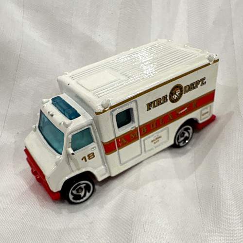 Hot wheels fire dept ambulance - hot,