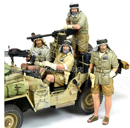 Resin british 4 - 1/35,