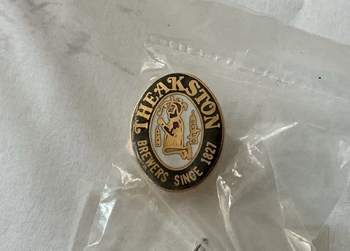 Vintage theakstons enamel - theakstons,