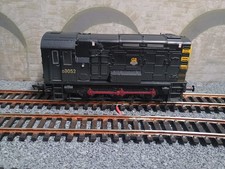 Bachmann 32-110Z Class 08 D3052 BR Black Shunter Loco Weathered DCC Fitted