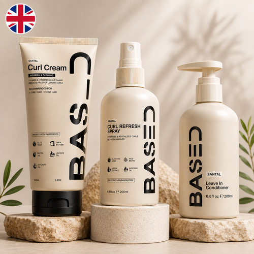 Based curl cream leave - cream, &