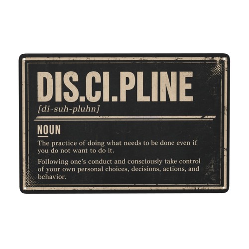 Metal wall decor sign - wall,