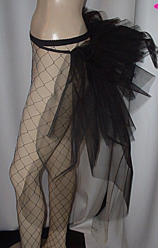 Burlesque tail bustle train - bustle,