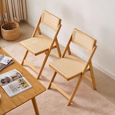 2x Folding Dining Chairs
