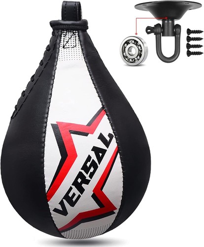 Boxing leather speed ball mma - leather,