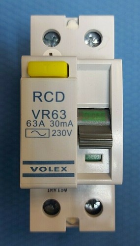 Volex vr63 rcd 63amps 30ma - rcd,