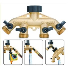 3/4" Brass 4 Way Adaptor