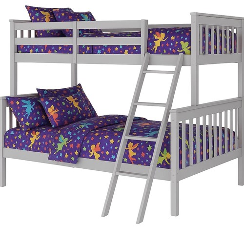 Twin over full bunk bed - over,