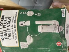 Wras Double Flush Toilet Cistern Cable And Valve