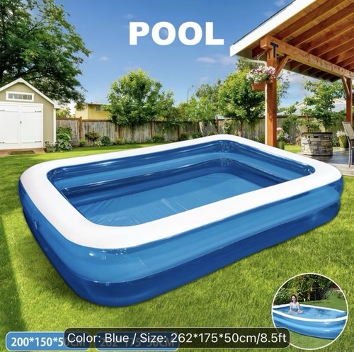 Large family swimming - large,