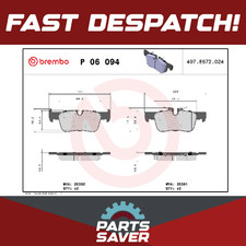 Brake Pads Set fits MINI