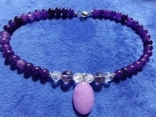 Amethyst, Purple & Clear