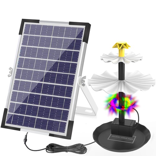 Solar fountain water - solar,