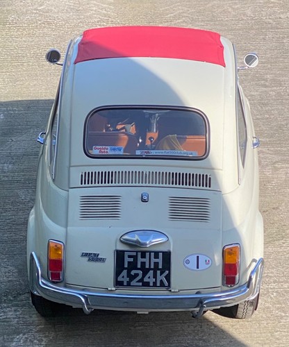 Classic fiat 500 car - 500, 1972
