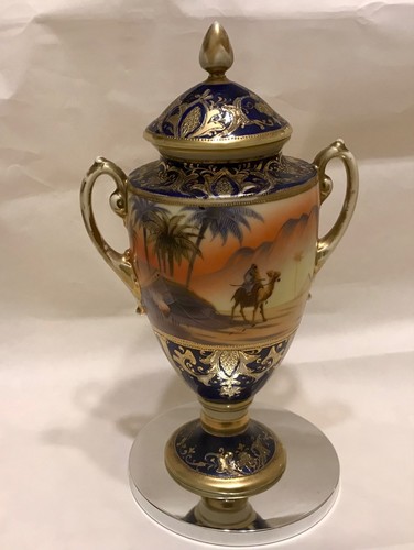 Noritake man camel - man, desert