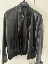 Zara Men's Faux Leather Jacket