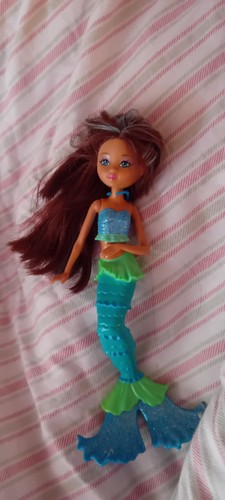 Mini doll mermaid - doll,